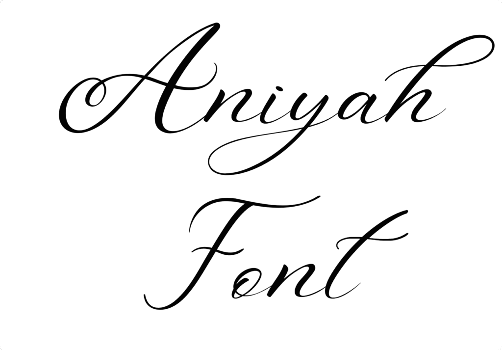 Aniyah Font Download