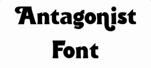 Antagonist Font Download