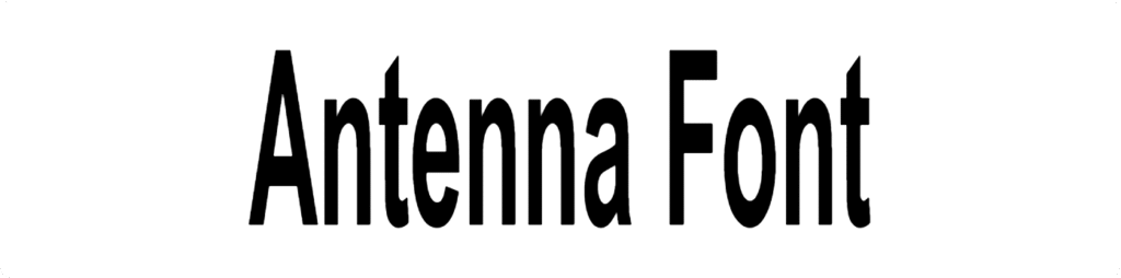 Antenna Font Download