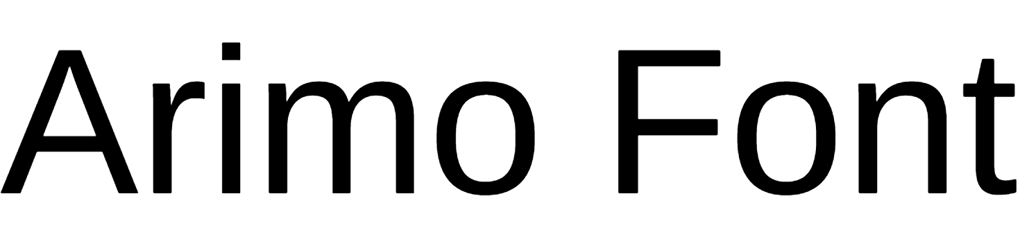 Arimo Font Download