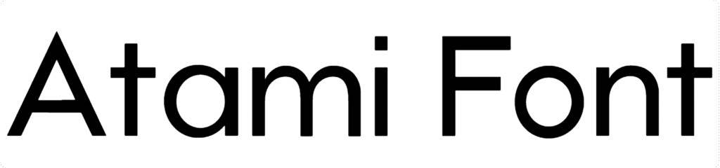 Atami Font Download