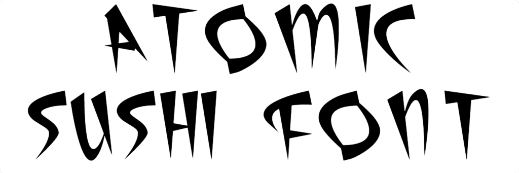 Atomic Sushi Font Download