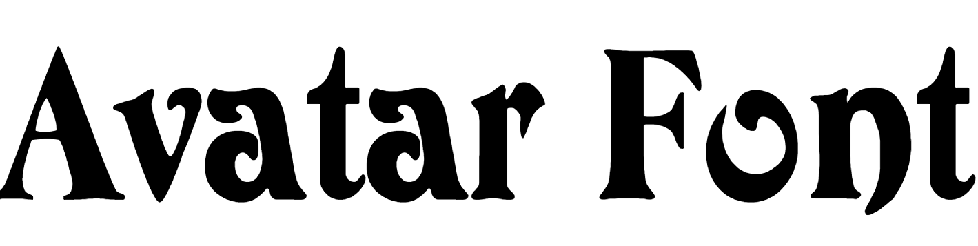 Avatar Font Download