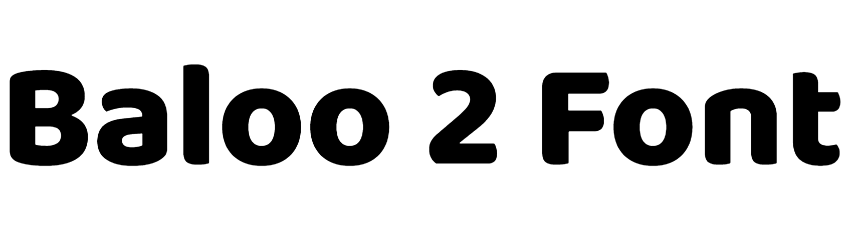 Baloo 2 Font Download