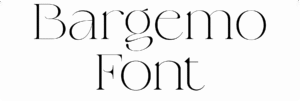 Bargemo Font Download