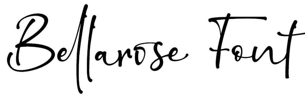 Bellarose Font Download