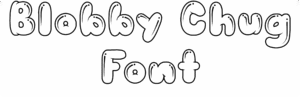 Blobby Chug Font Download
