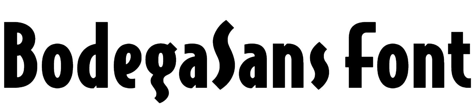 BodegaSans Font Download