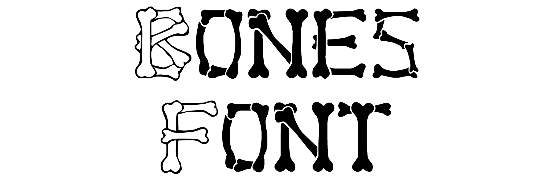 Bones Font Download