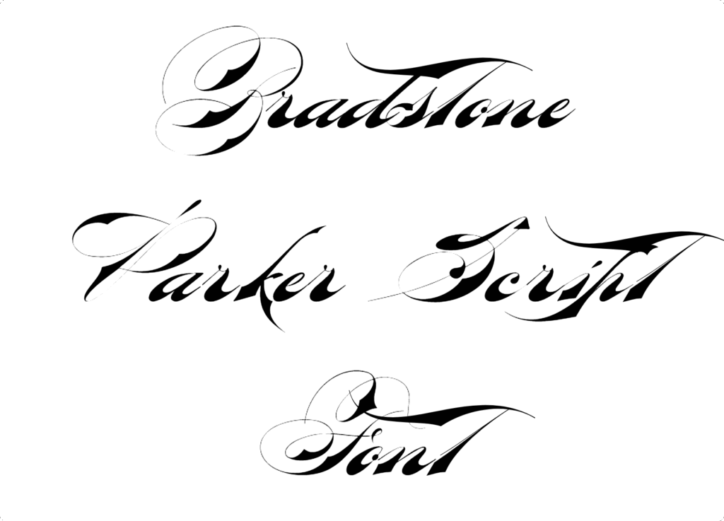 Bradstone Parker Script Font Download