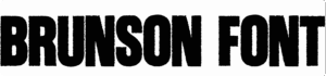 Brunson Font Download