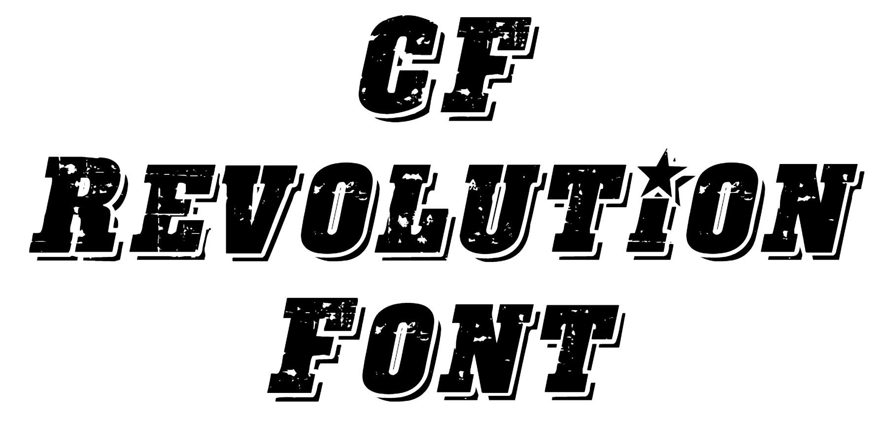 CF Revolution Font Download