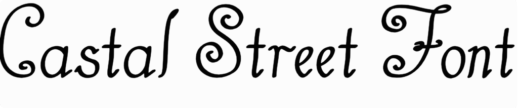 Castal Street Font Download