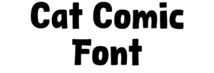 Cat Comic Font Download