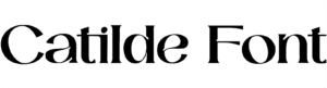 Catilde Font Download