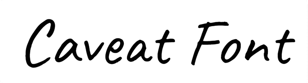 Caveat Font Download