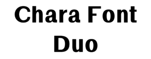 Chara Font Duo Download