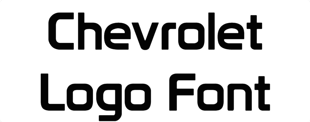 Chevrolet Logo Font Download