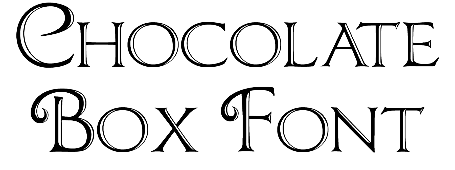 Chocolate Box Font Download