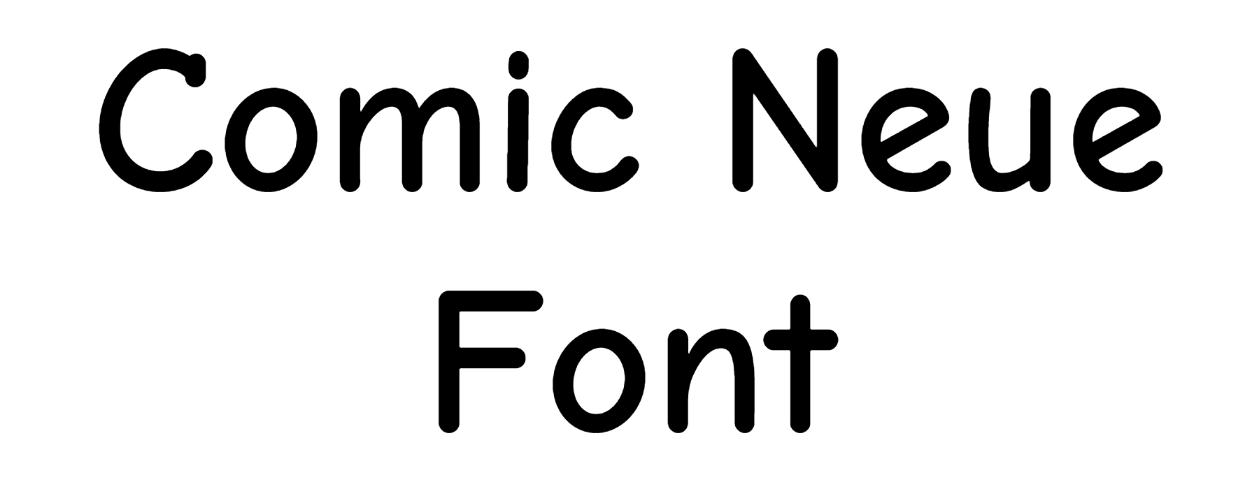 Comic Neue Font Download
