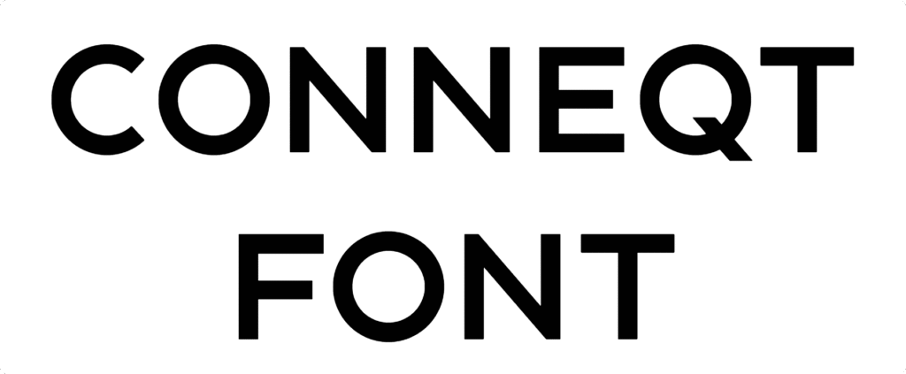 Conneqt Font Download