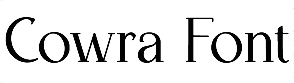 Cowra Font Download