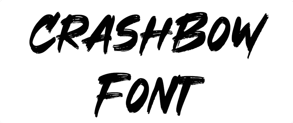 CrashBow Font Download