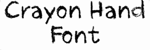 Crayon Hand Font Download