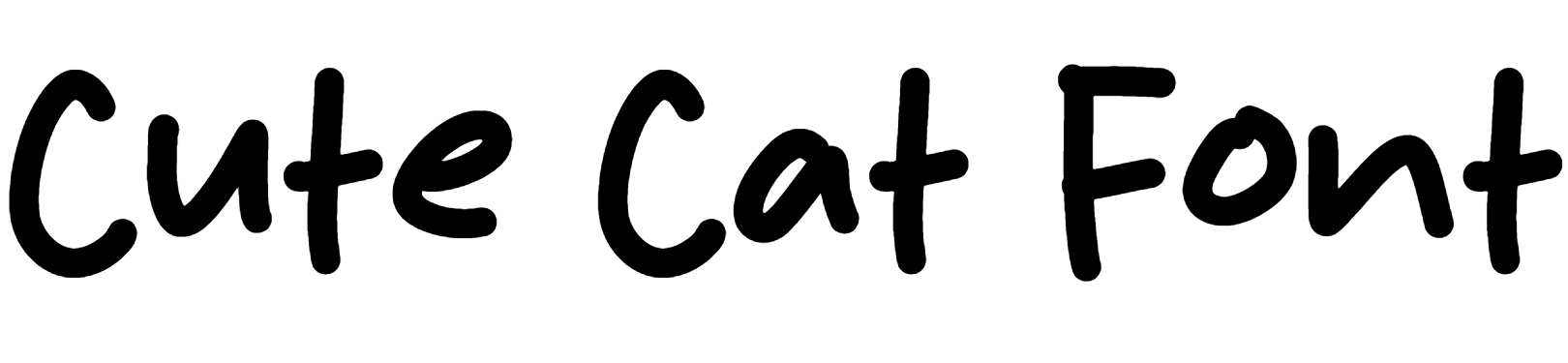 Cute Cat Font Download