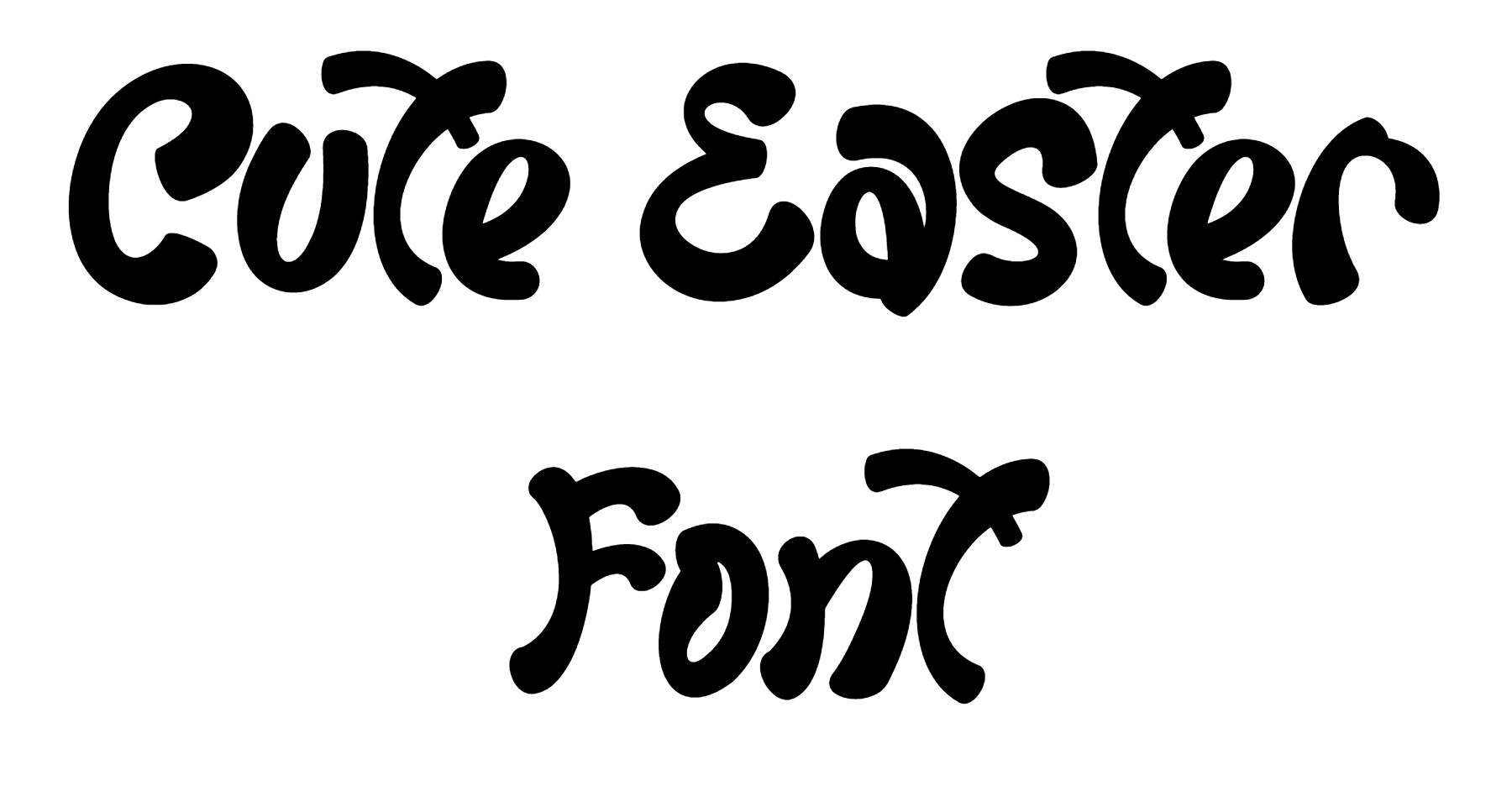 Cute Easter Font Download