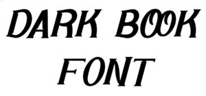 Dark Book Font Download