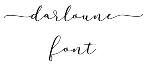 Darloune Font Download