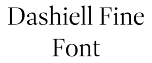 Dashiell Fine Font Download