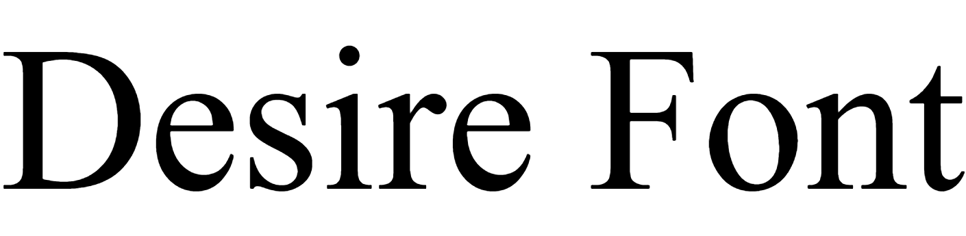 Desire Font Download