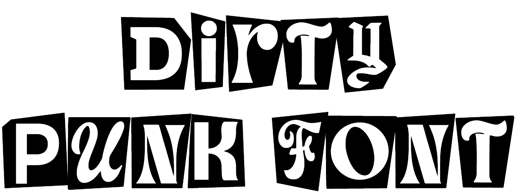 Dirty Punk Font Download