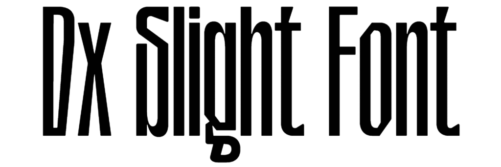 Dx Slight Font Download