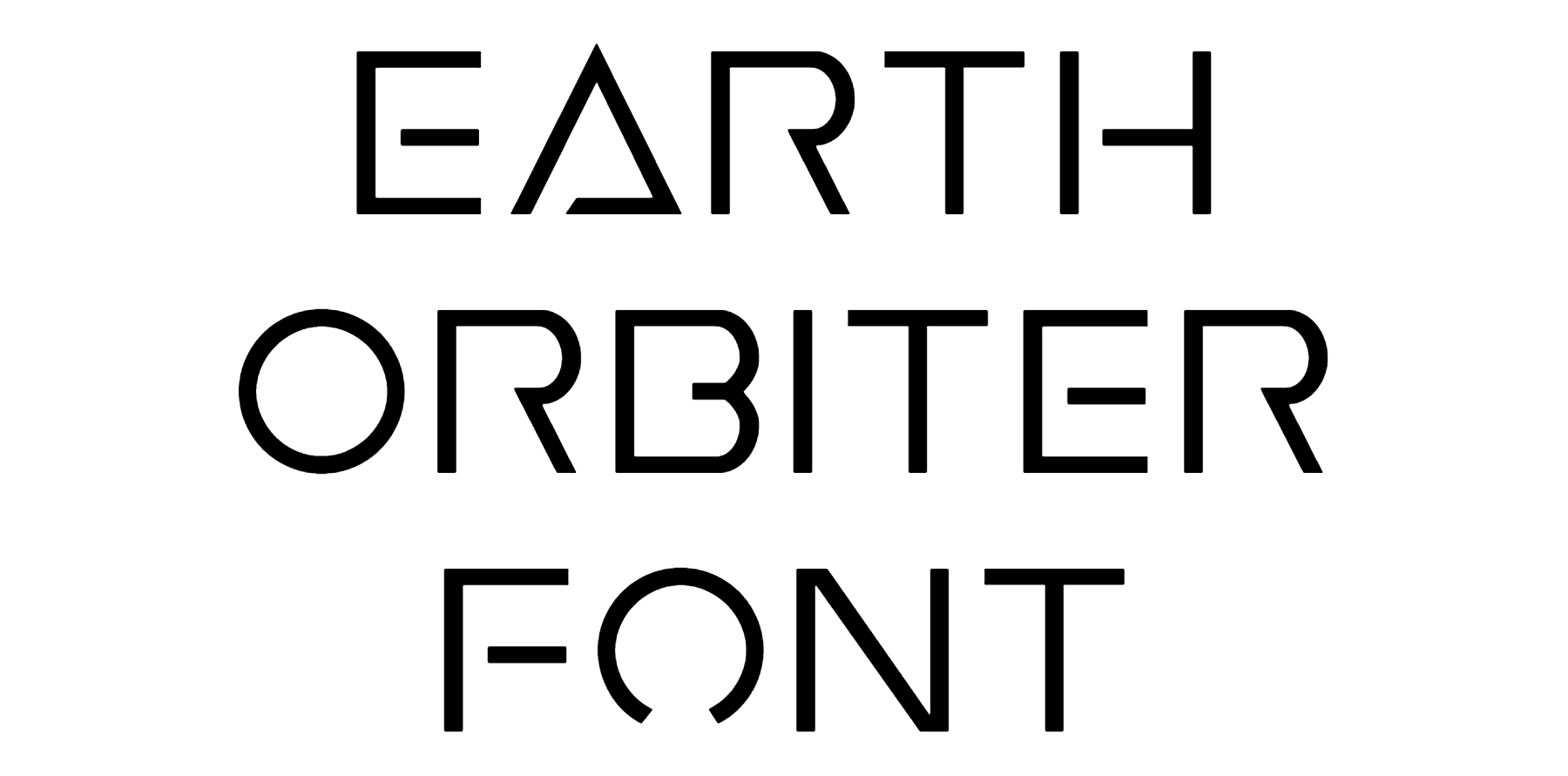 Earth Orbiter Font Download
