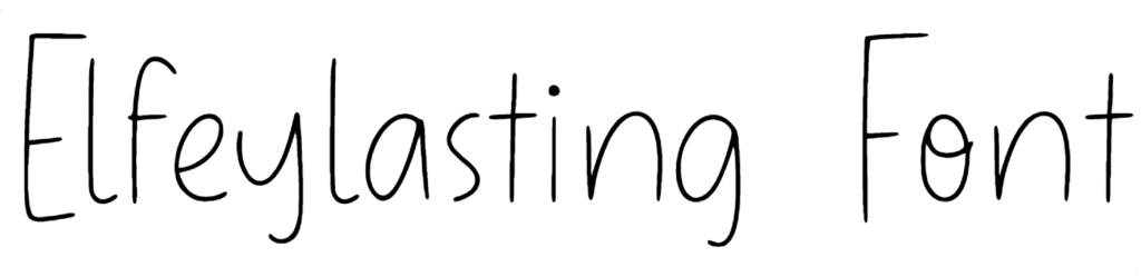 Elfeylasting Font Download
