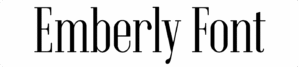 Emberly Font Download
