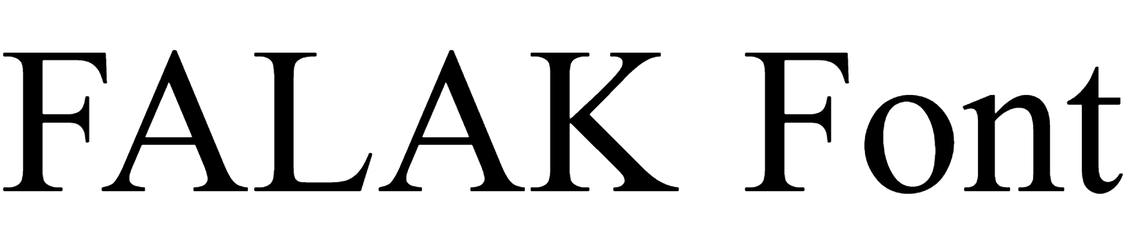 FALAK Font Download
