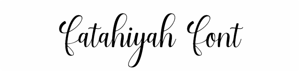 Fatahiyah Font Download