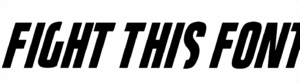 Fight This Font Download