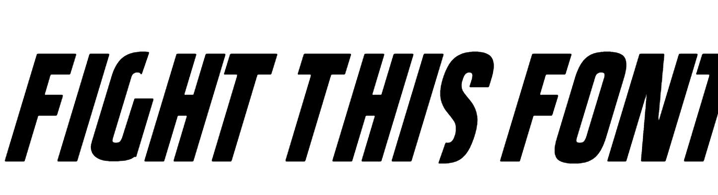 Fight This Font Download