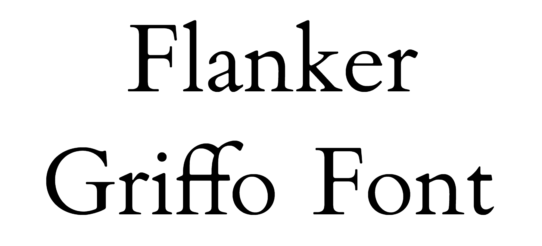 Flanker Griffo Font Download