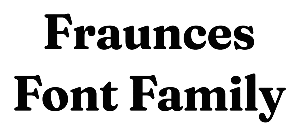 Fraunces Font Download