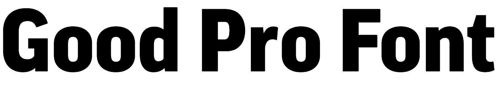Good Pro Font Download