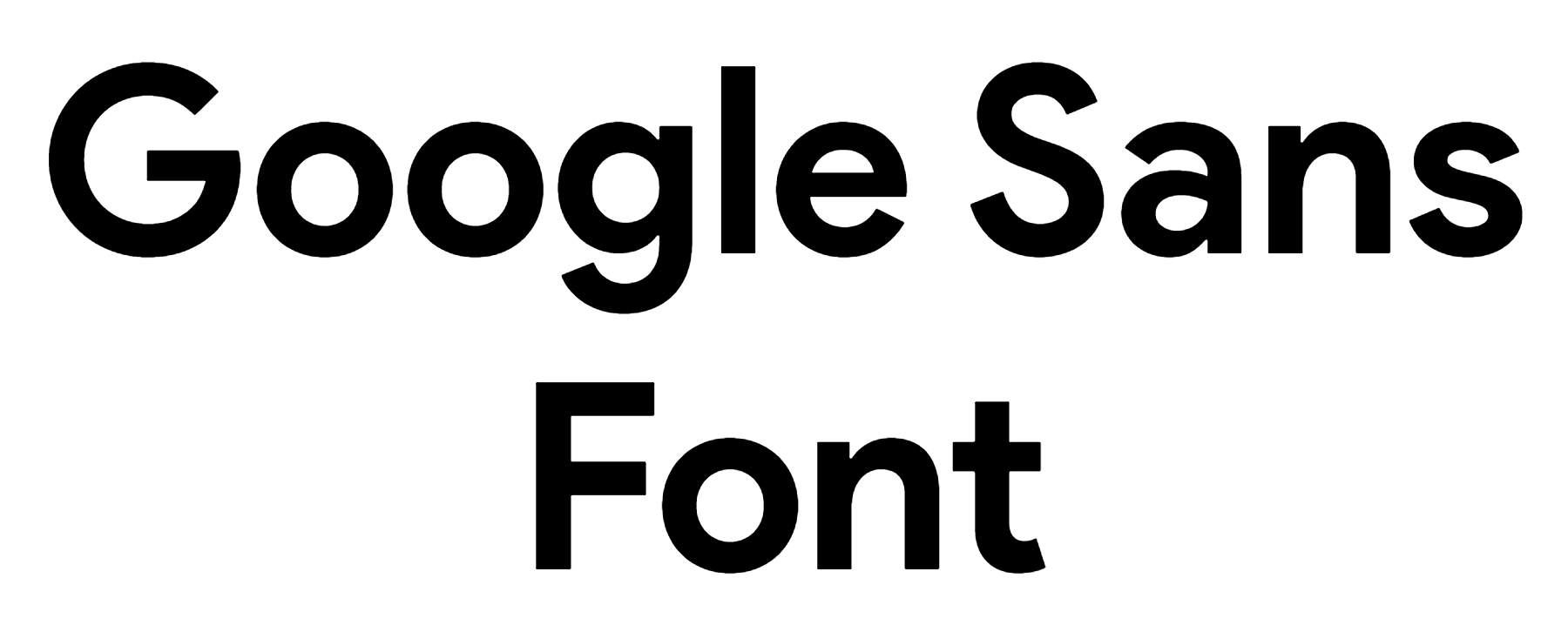Google Sans Font Download