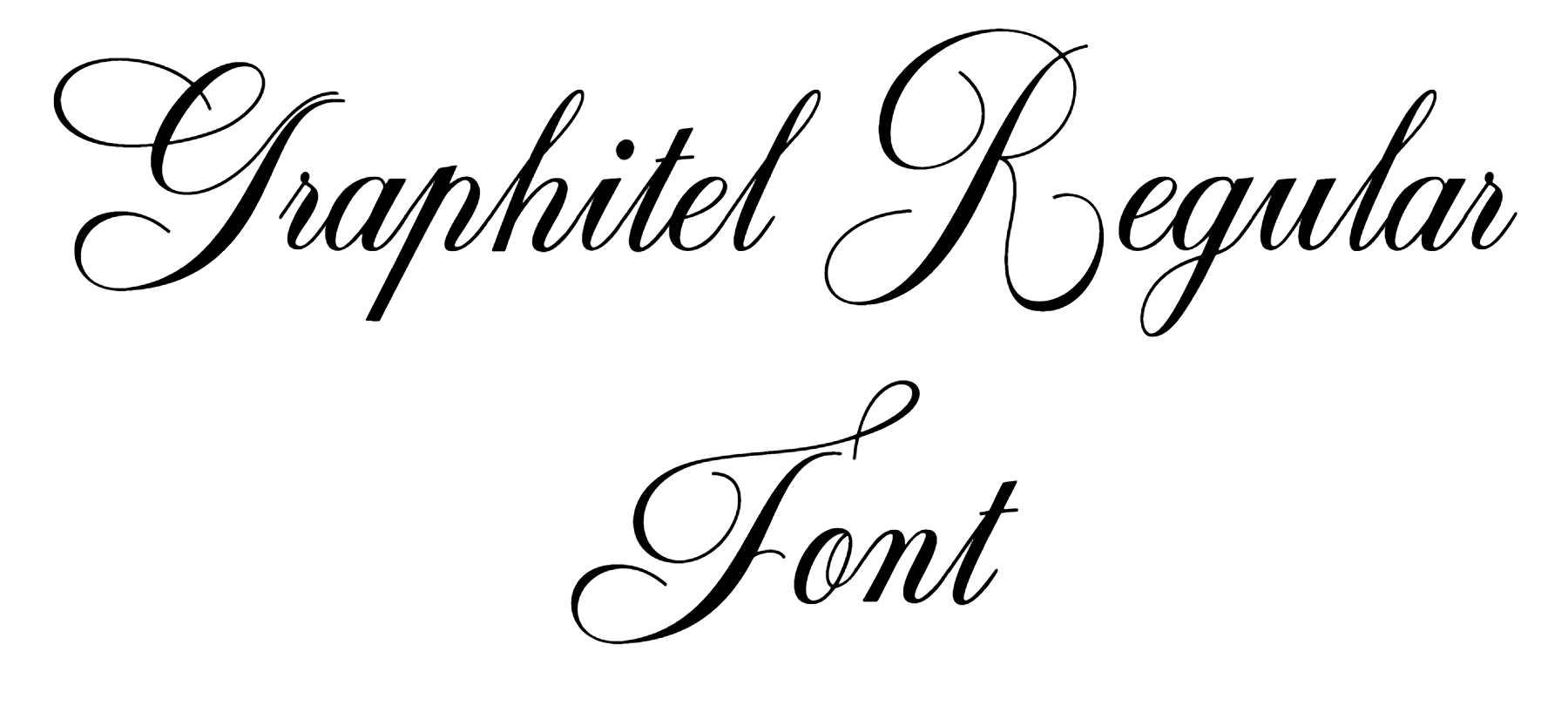 Graphitel Regular Font Download