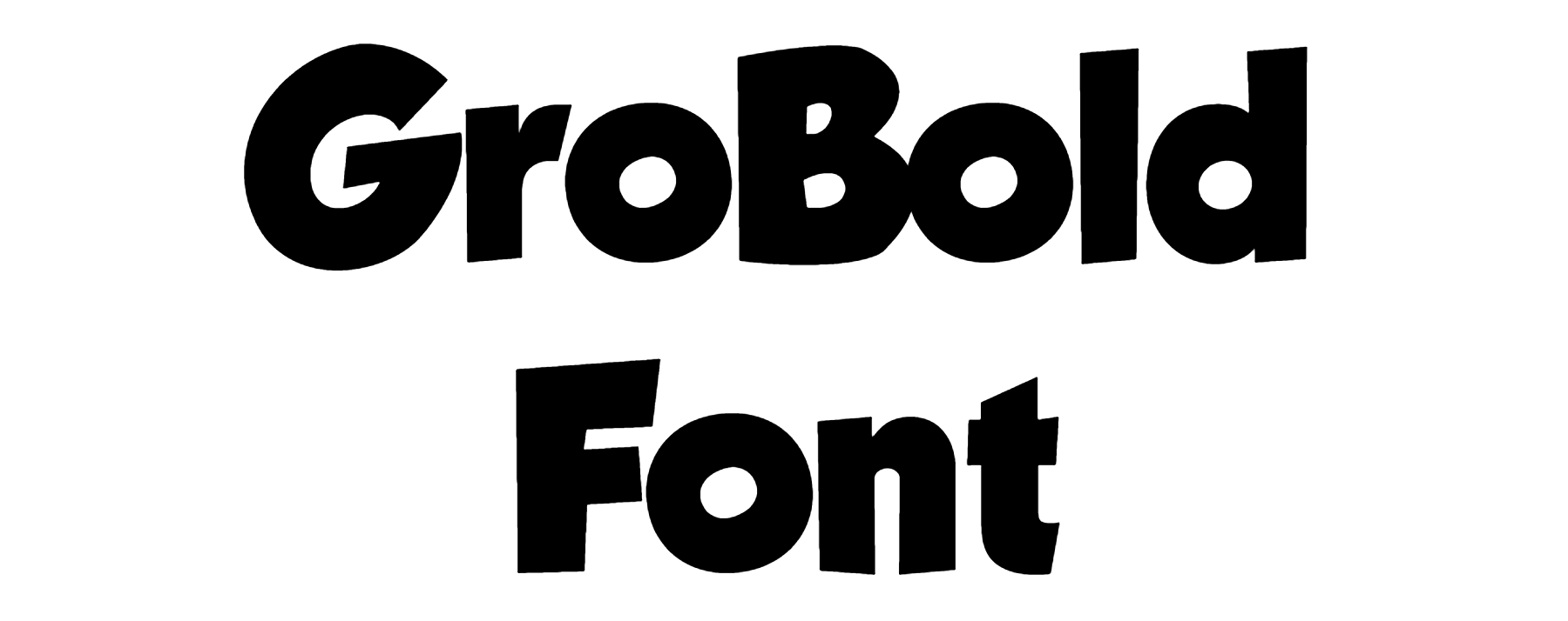 GroBold Font Download