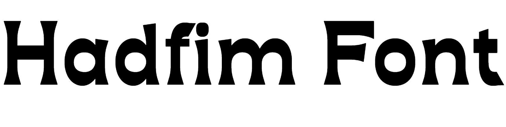 Hadfim Font Download